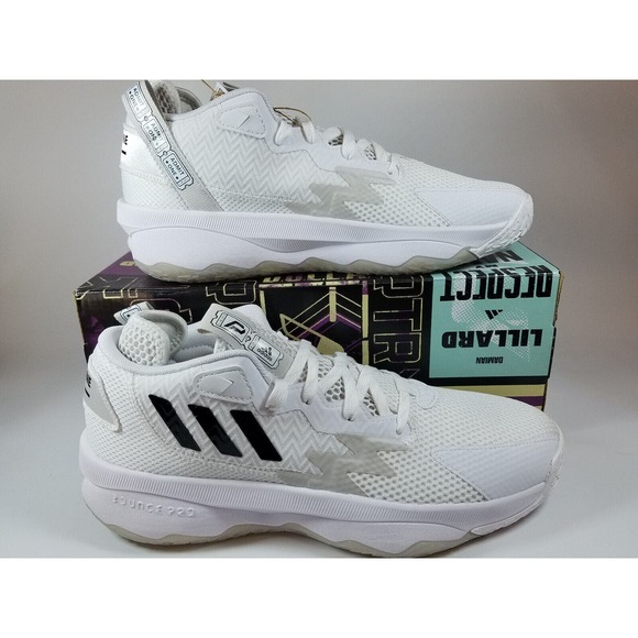Adidas Dame 8 Admit One Unisex-Adult Cloud White main image 10
